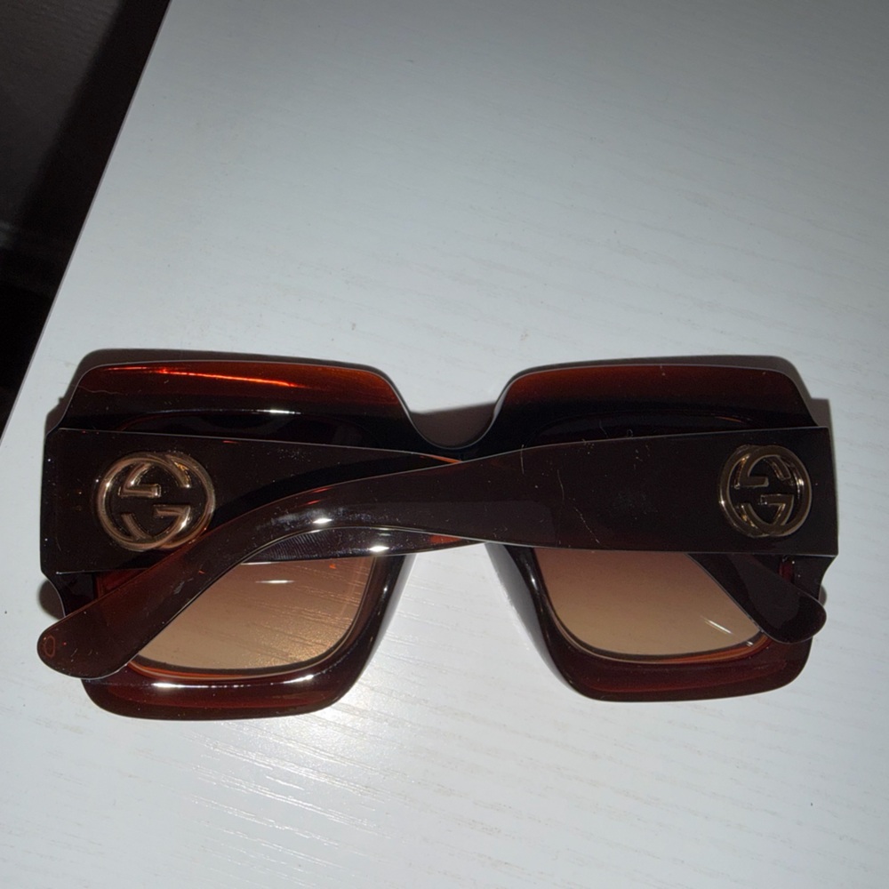 Brown black frames shades square frames NEW - image 1